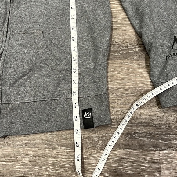Mammoth Grey Zip Up Jacket Large - Picture 6 of 9